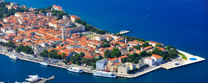 (C) Copyright Festungsstadt Zadar in Dalmatien: Kroatische Zentrale fr Tourismus/Ivo Pervan