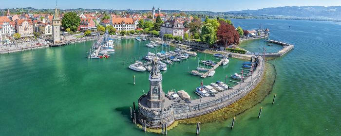Bodensee (c) iStock 690883192 iStock-690883192_Hafen am Bodensee in Lindau,
Deutschland_bearb