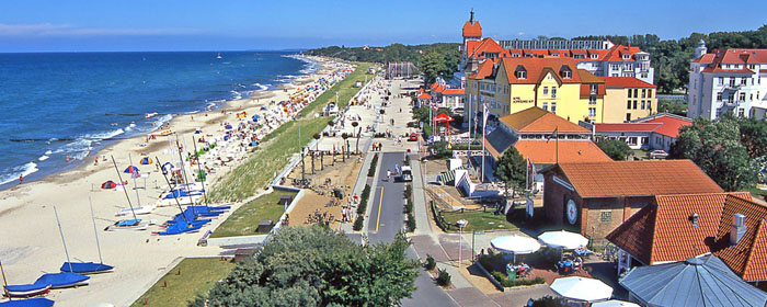 Blick vom Schloss am Meer in Khlungsborn (c) Touristik-Servie Khlungsborn GmbH